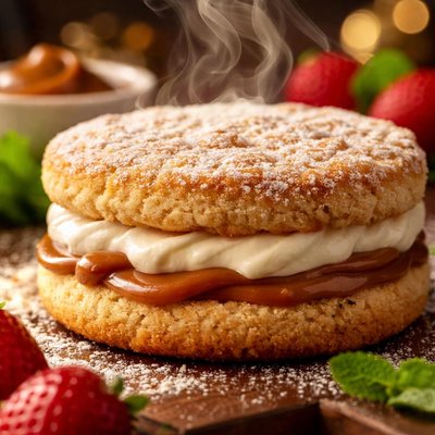 Image of Paraguay Cream Filled Cookie Cake