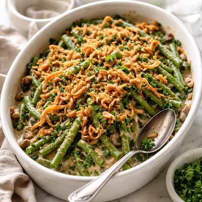 Image of Pareve Green Bean Casserole