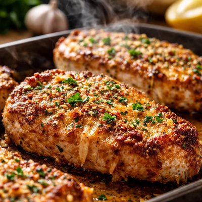 Image of Parmesan Baked Pork Chops