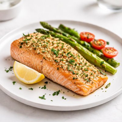 Image of Parmesan Baked Salmon