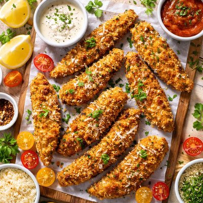 Image of Parmesan Breaded Chicken Strips