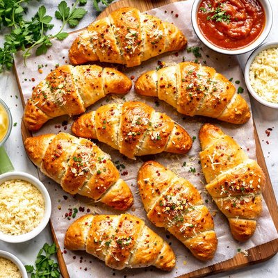 Image of Parmesan Crescent Rolls