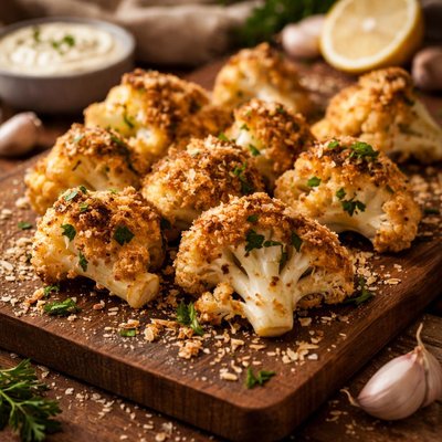 Image of Parmesan Crusted Cauliflower
