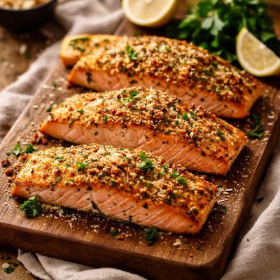 Image of Parmesan Crusted Salmon