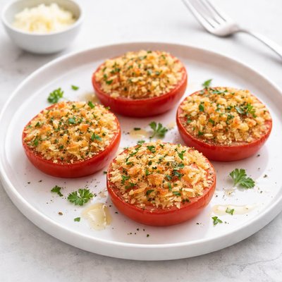 Image of Parmesan Crusted Tomatoes