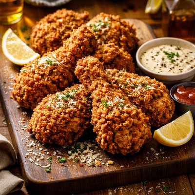 Image of Parmesan Fried Chicken