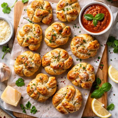 Image of Parmesan Knots