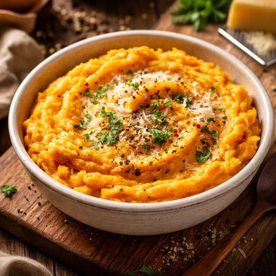 Image of Parmesan Mashed Butternut Squash