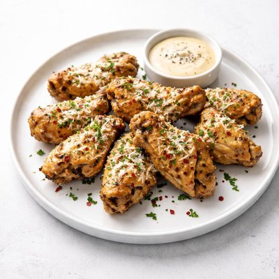 Image of Parmesan Mustard Chicken Wings