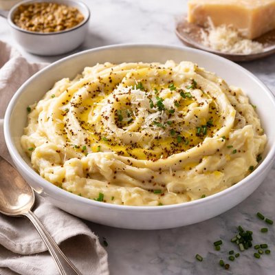 Image of Parmesan Mustard Mashed Potatoes