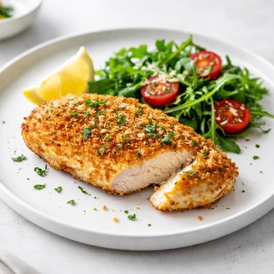Image of Parmesan Panko Crusted Chicken