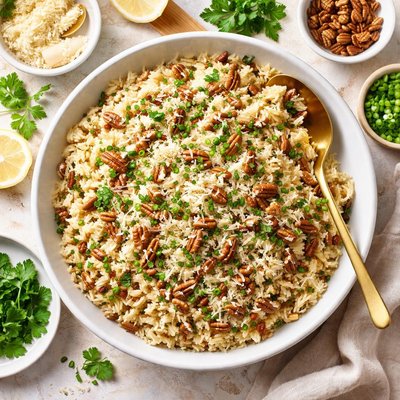 Image of Parmesan Pecan Rice
