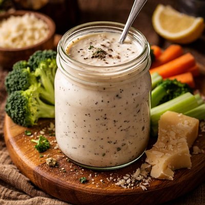Image of Parmesan Peppercorn Ranch Dressing