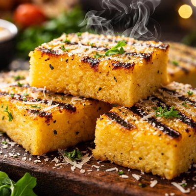 Image of Parmesan Polenta for Grilling