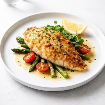 Image of Parmesan Puffed Tilapia