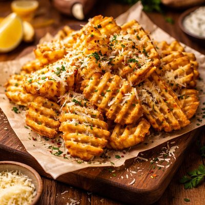 Image of Parmesan Waffle Fries