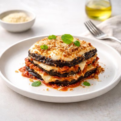 Image of Parmigiana Di Melanzane Aka Eggplant Parmesan