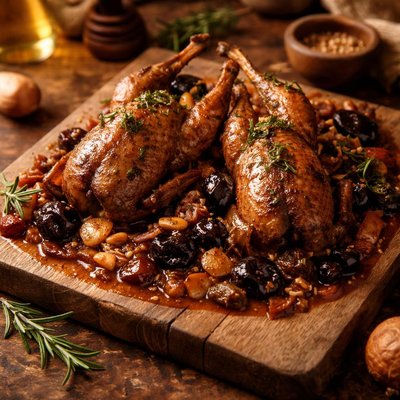 Image of Partridges Catalan Style