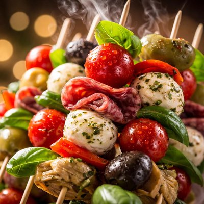 Image of Party Antipasto Skewers