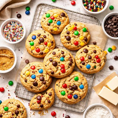 Image of Party Cookies with M Ms
