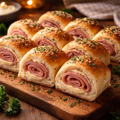Image of Party Ham Rolls