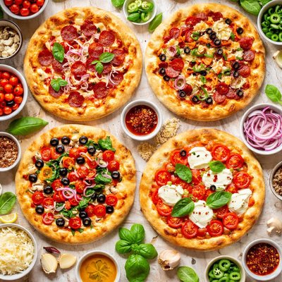 Image of Party Pizzas