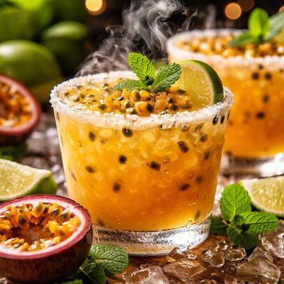 Image of Passion Fruit Margaritas