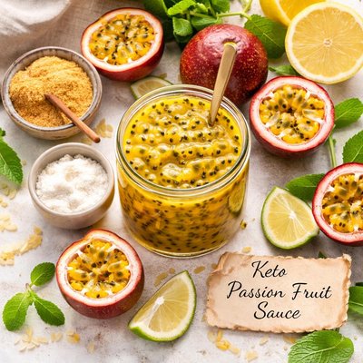 Image of Whole30 Passion Fruit Sauce