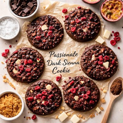 Image of Passionate Dark Sienna Cookie