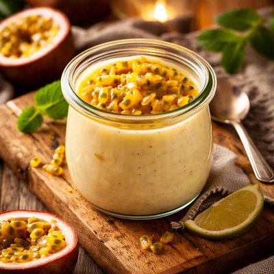 Image of Passionfruit Pudding