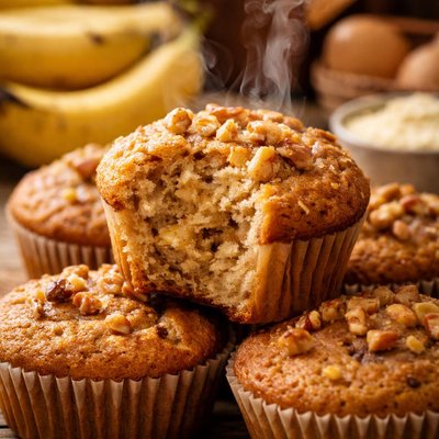 Image of Passover Banana Muffins