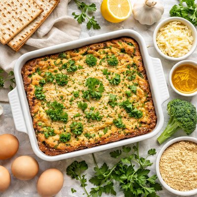 Image of Passover Broccoli Souffle