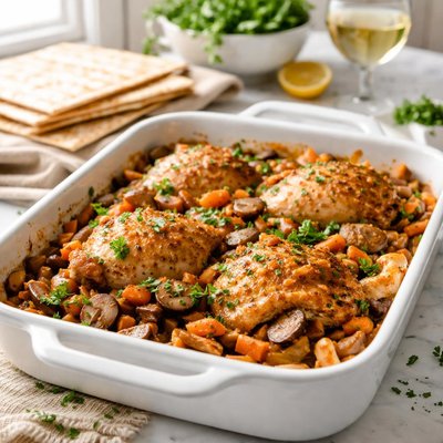 Image of Passover Chicken Casserole