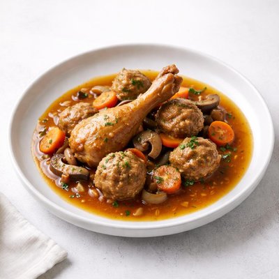 Image of Passover Chicken Fricassee