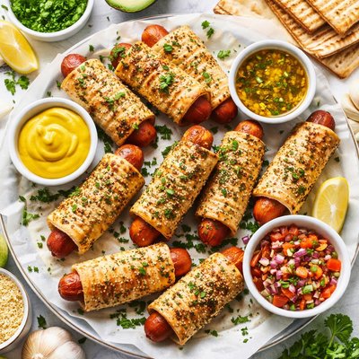 Image of Passover Hot Dog Rollups