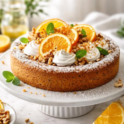 Image of Passover Orange Walnut Torte