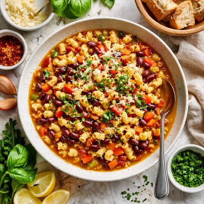 Image of Pasta and Beans