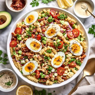 Image of Pasta and Egg Salad