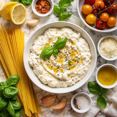 Image of Pasta and Ricotta Cheese