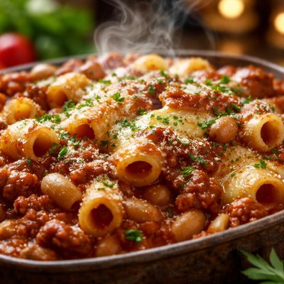Image of Pasta E Fagioli Al Forno