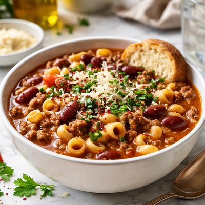 Image of Pasta E Fagioli Texas Style