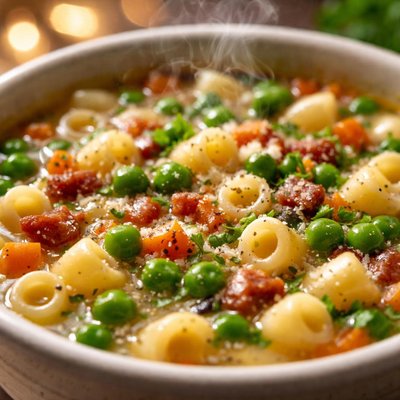 Image of Pasta E Pisella Soup