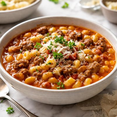 Image of Pasta Fazool Pasta and Beans with Sausage