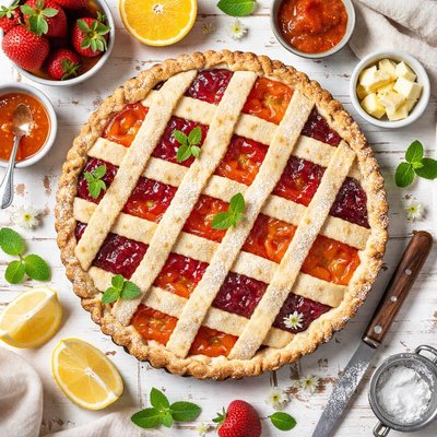 Image of Pasta Flora Greek Jam Tart