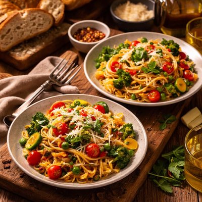 Image of Pasta Primavera for Two