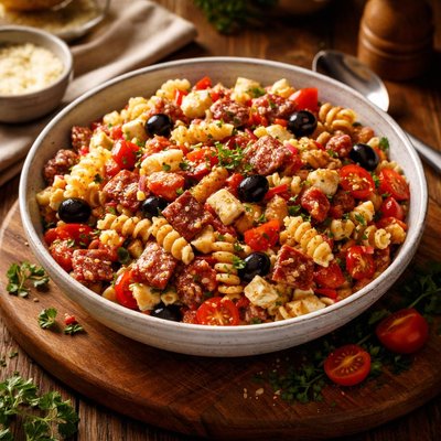 Image of Pasta Salad Con Salami