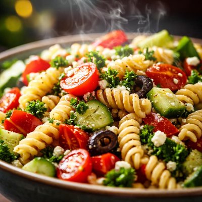 Image of Pasta Salad Fabulous No Mayo