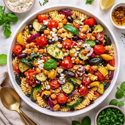 Image of Pasta Salad with Roasted Vegetables