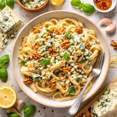 Image of Pasta with Blue Cheese Sauce