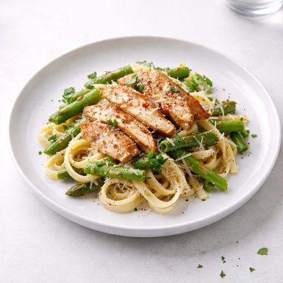 Image of Pasta with Chicken and Asparagus